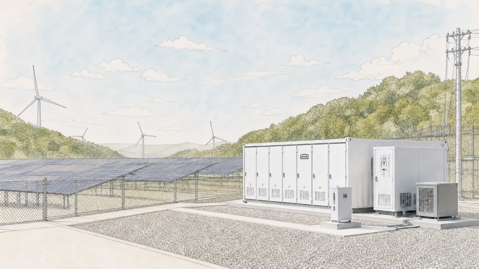 太陽光発電と蓄電システム